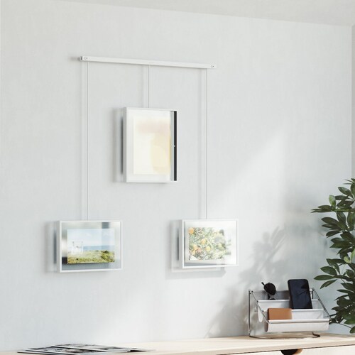Portarretrato Umbra Exhibit 30P Blanco