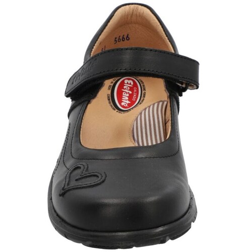 Zapato Escolar 18-21 Negro Elefante para Niña