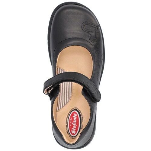 Zapato Escolar 18-21 Negro Elefante para Niña