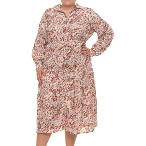 Vestido Camisero  Tallas Extra para Dama Dex Plus