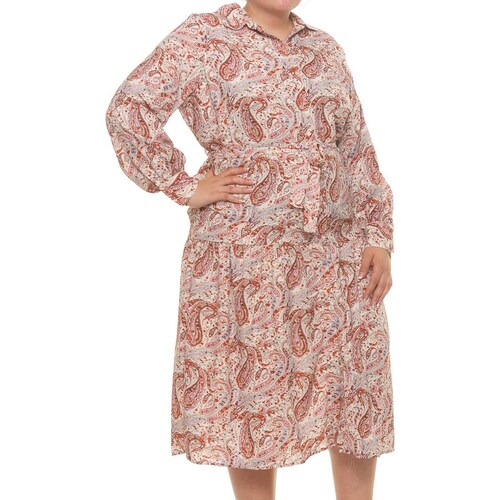 Vestido Camisero  Tallas Extra para Dama Dex Plus