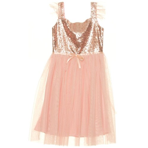Vestido Lentejuelas para Niña Pink Gallery