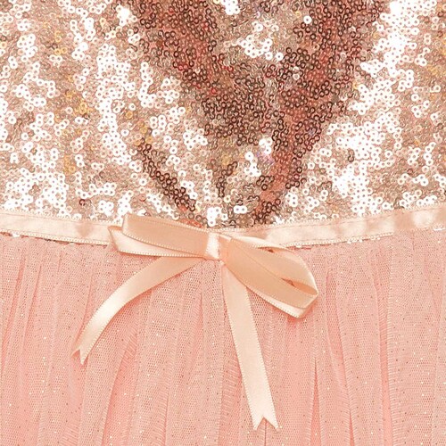 Vestido Lentejuelas para Niña Pink Gallery