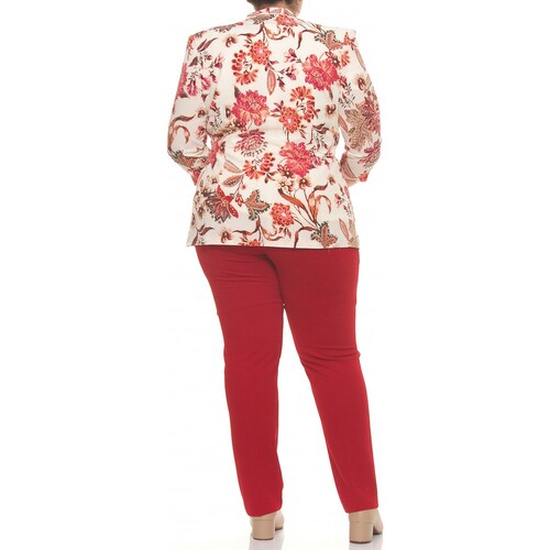 Conjunto Saco, Top y Pantalón Tallas Extra para Dama Diva
