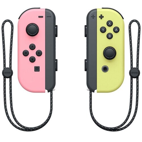 Nintendo Switch Joy con 2 Pack Pastel Pink/pastel Yellow