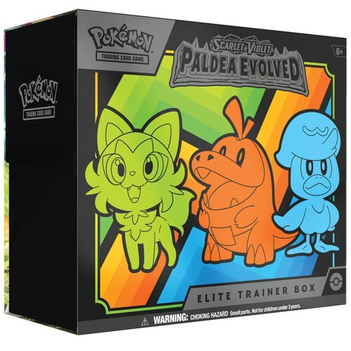 Pokémon Tcg Paldea Evolved Elite Trainer Box