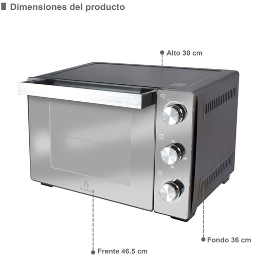 Horno Eléctrico Supra Specchio