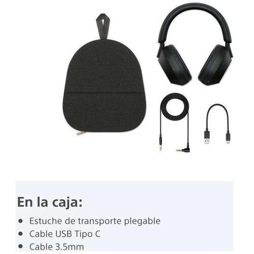 Audífonos Inalámbricos Sony Wh-1000Xm5 Negros