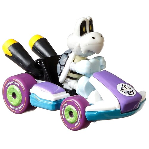 Set 4 Vehículos Mario Kart X Hot Wheels