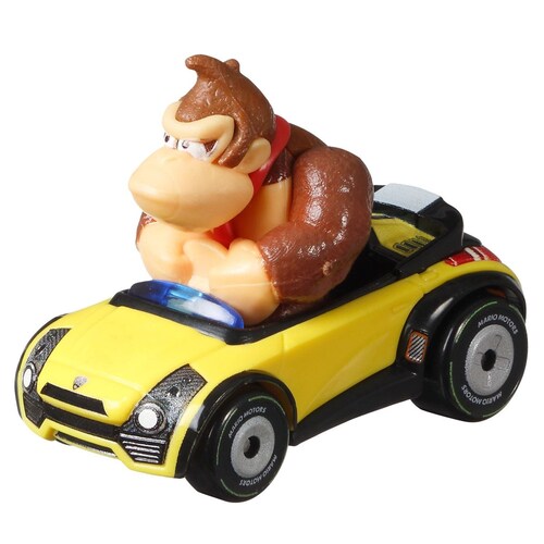 Set 4 Vehículos Mario Kart X Hot Wheels