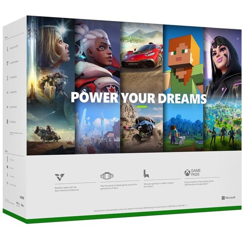 Consola Xbox Series S 1Tb Ssd Carbón Black