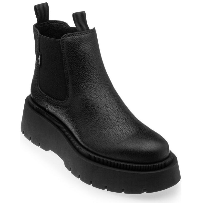 Botin elastico online negro