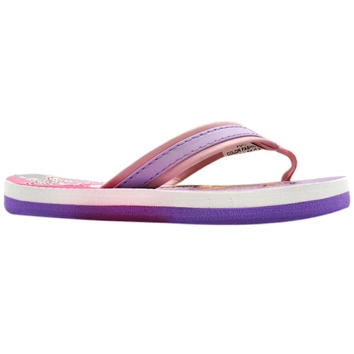 Sandalia Flip Flop 16-21 Morado Barbie para Niña