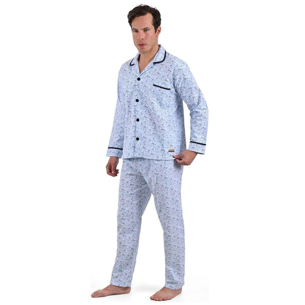 Pantalon pijama best sale franela hombre