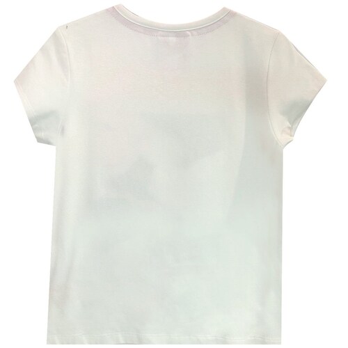 Playera Manga Corta Estampada Barbie para Niña