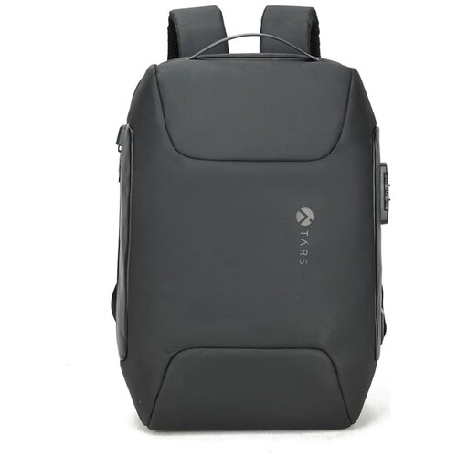 Mochila Portalaptop Tars 15.6" Antirrobo Negra