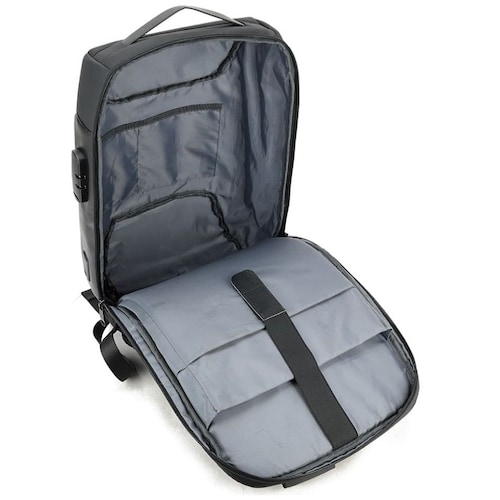 Mochila Portalaptop Tars 15.6" Antirrobo Negra