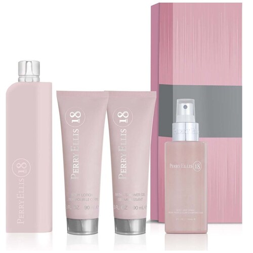 Set Eau de Parfum Perry Ellis 18 Woman 100 Ml para Mujer