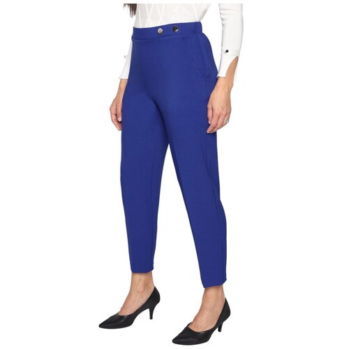 Pantalón Recto con Botones Nottingham Vitos para Mujer