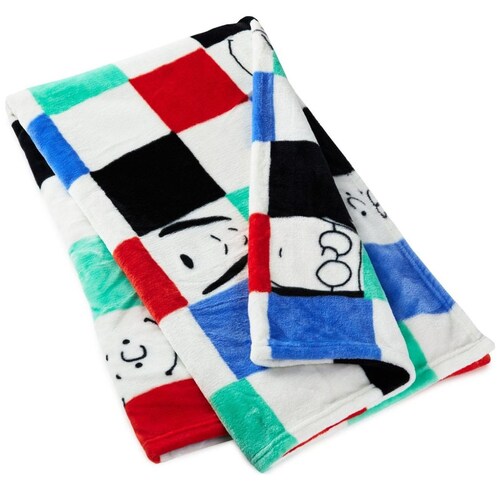 Manta Geométrica de la Pandilla Peanuts Snooopy Hallmark