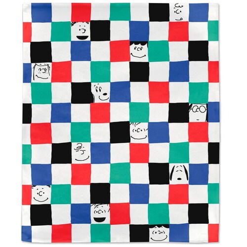 Manta Geométrica de la Pandilla Peanuts Snooopy Hallmark