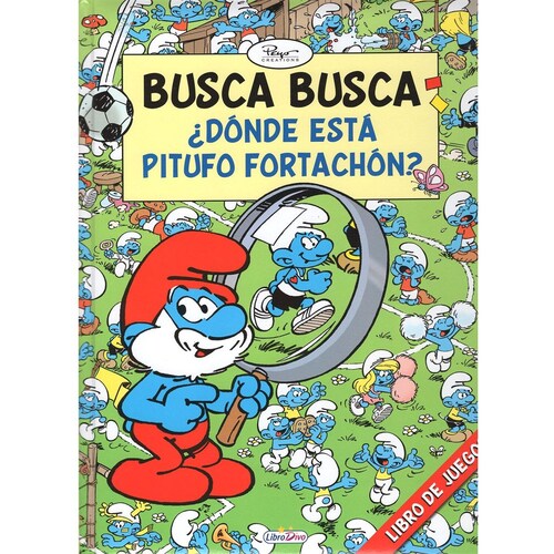 Busca Busca ¿dónde Está Pitufo Fortachón?