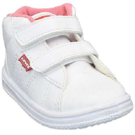 Tenis Bota Escolar Keiko 12 16 Blanco Levis para Ni a