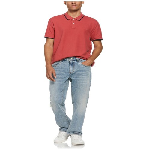 Playera Polo Manga Corta Perry Ellis America para Hombre