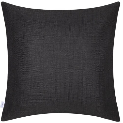 Home Nature Cojín  "let´s Stay Home" Hueso Back Negro 100% Poliéster