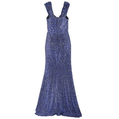 Vestido Largo de Fiesta, Hombro Caído, Metálico, para Mujer Philosophy Jr Nights