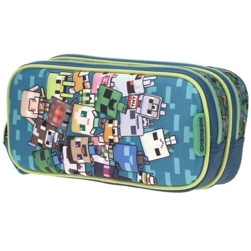Lapicera Chibiz Minecraft Verde Chenson