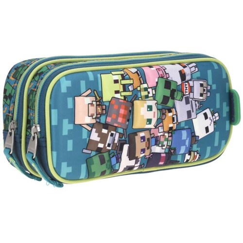 Lapicera Chibiz Minecraft Verde Chenson