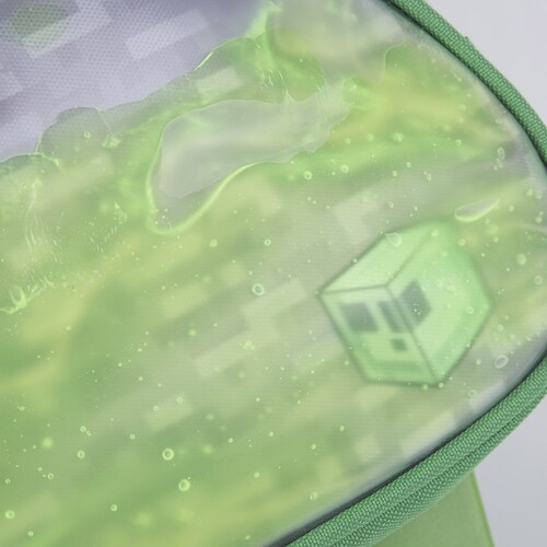 Mochila Rodante Zeep Minecraft Verde Chenson