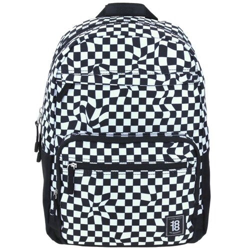 Back Pack Check Juvenil Negro 1818