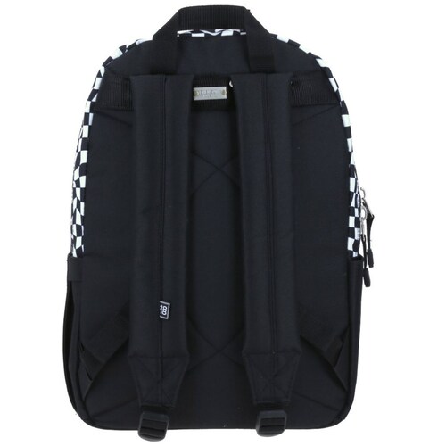 Back Pack Check Juvenil Negro 1818
