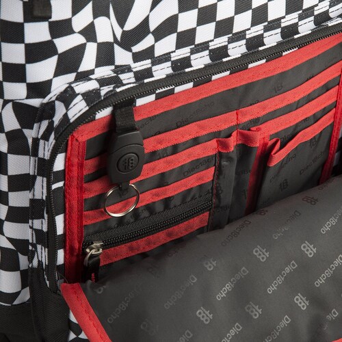 Back Pack Check Juvenil Negro 1818