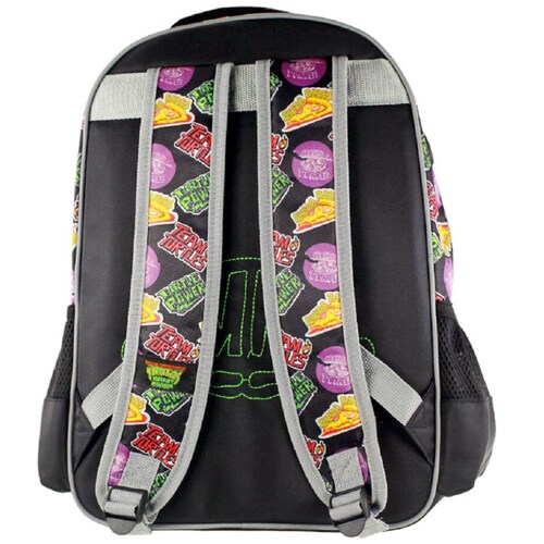 Mochila Tipo Back Pack Med Neon Tmnt Fotorama