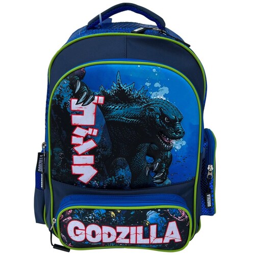 Mochila para  Primaria Azul Ab Godzilla
