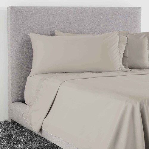 Sábanas Solid Velou Arena Polo One By Inbed - Queen Size