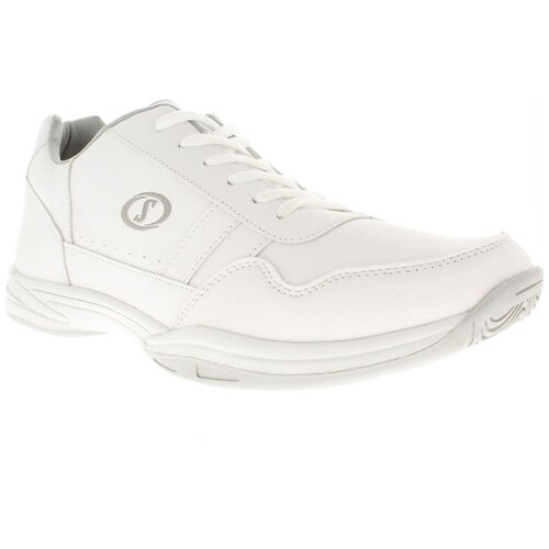 Tenis Escolar Sintético Blanco Spalding para Hombre
