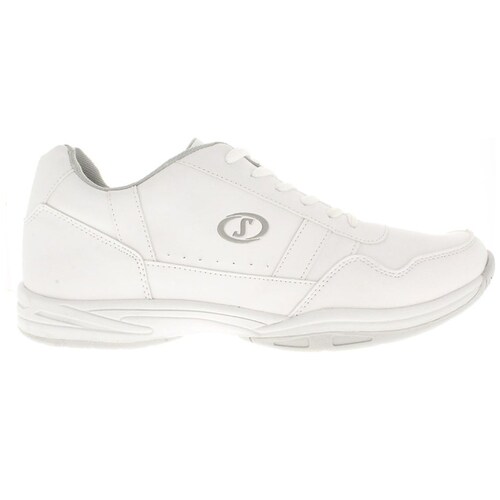 Tenis Escolar Sintético Blanco Spalding para Hombre