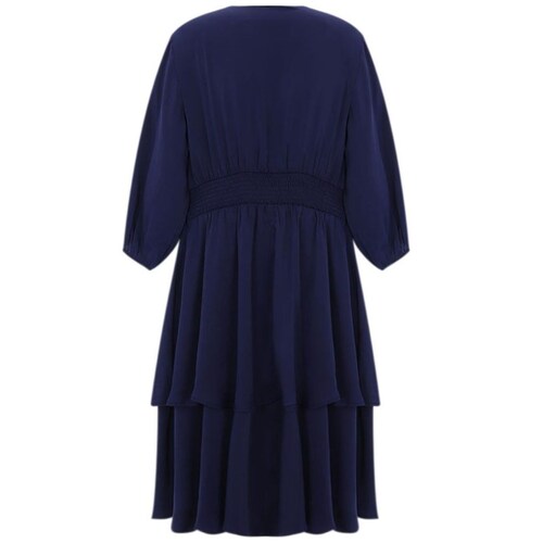 Vestido de Manga Larga Smock Life Styler