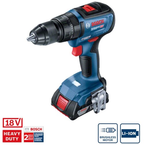 Rotomartillo Bosch 18V Gsb 18V-50 1/2" (2 Bat)