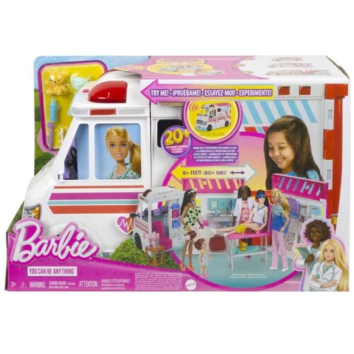 Barbie Profesiones Set de Juego Clínica de Atención Médica