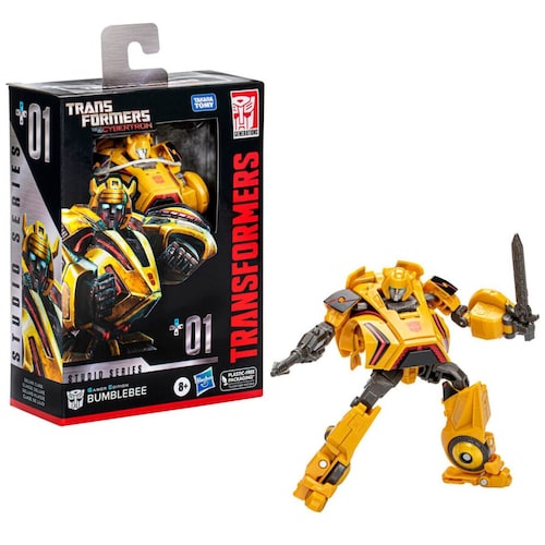 Figura Transformers Gen Studio Series Dlx Wfc Bumblebee Transformers