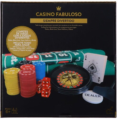 Casino Fabuloso Nocturno Foil Novelty