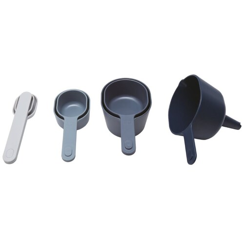 Cucharas y tazas medidoras PREMIUM para cocina, hornear, cocinar, juego de  herra