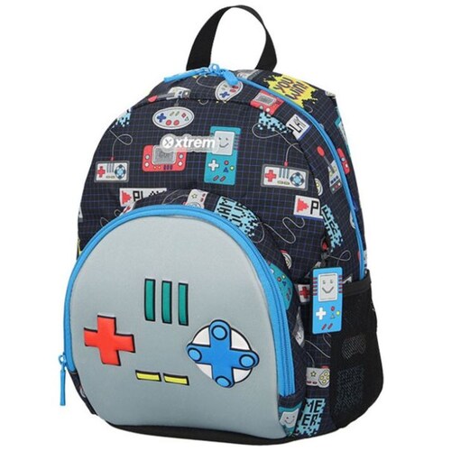 Mochila Tipo Back Pack Power Joystick Azul Xtrem