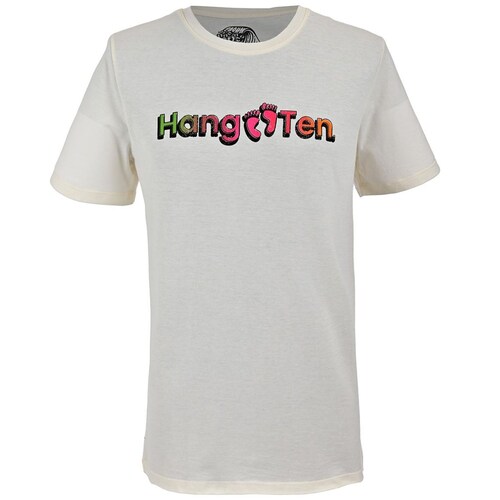 Playera Manga Corta Estampada Hang Ten para Hombre