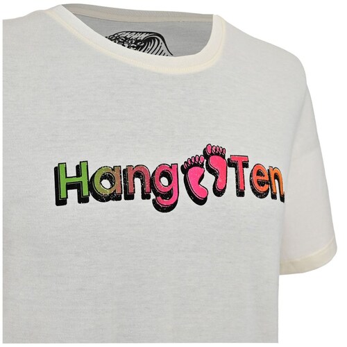 Playera Manga Corta Estampada Hang Ten para Hombre